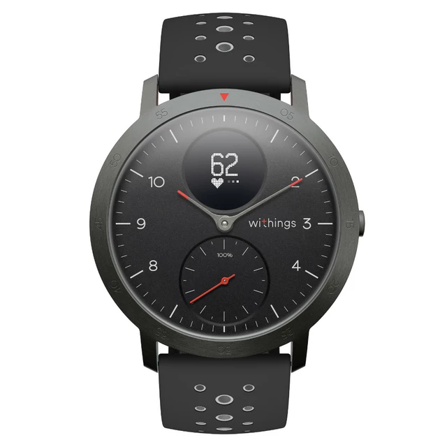 Smart Watch Withings Steel HR Sport (40mm) - Black - Black