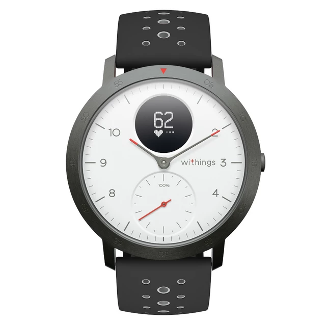 Chytré hodinky Withings Steel HR Sport (40 mm) - rozbaleno - černá