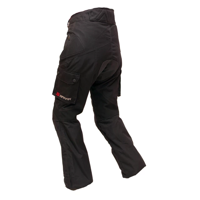 Unisex moto nohavice Spark Stream - čierna