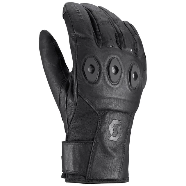 SCOTT Summer DP Black MXVII Motorradhandschuhe - schwarz - schwarz