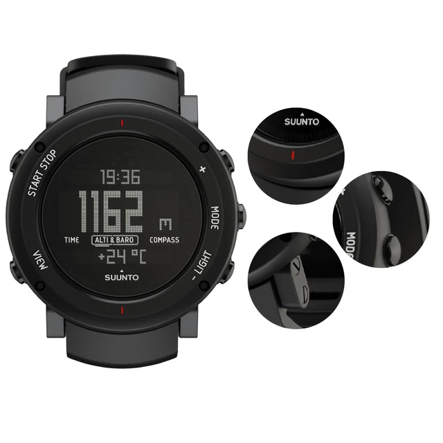 Športtester Suunto CORE ALU DEEP Black