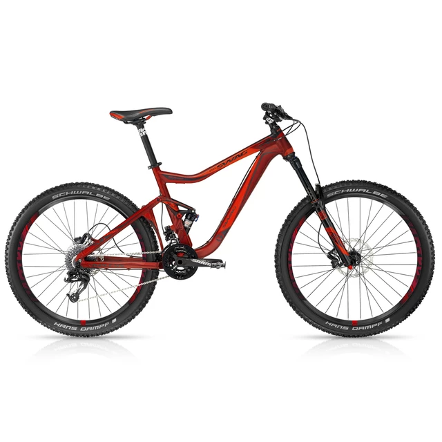 Celoodpružený bicykel KELLYS SWAG 30 27.5" - model 2016