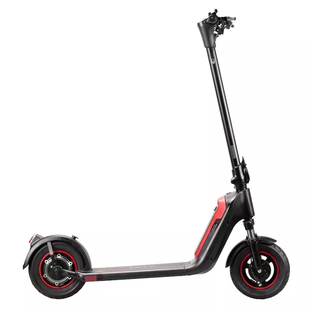 Elektrická koloběžka W-TEC SwapCharge 500W 10" s odnímatelnou baterií - bílá - červená