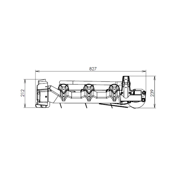 Towbar Bike Rack HAKR Trip 3 Top Plus