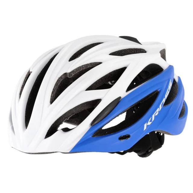 Kross Brizo Fahrradhelm - weiß-blau