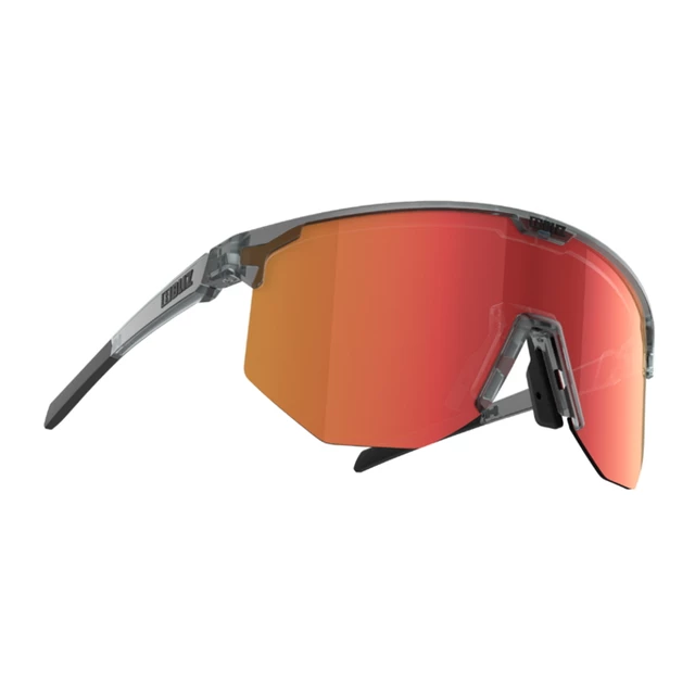 Sportowe okulary przeciwsłoneczne Bliz Hero 023 - Matt Transparent Dark Grey Brown - Matt Transparent Dark Grey Brown