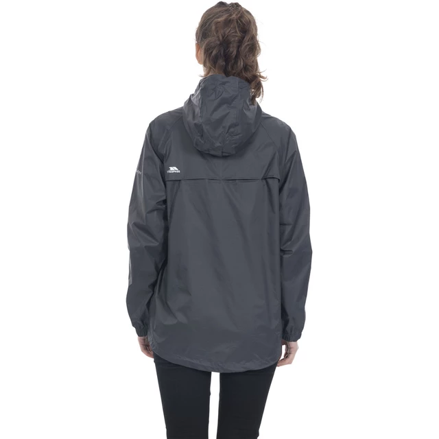 Unisex skladacia bunda Trespass Qikpac Jacket - Black