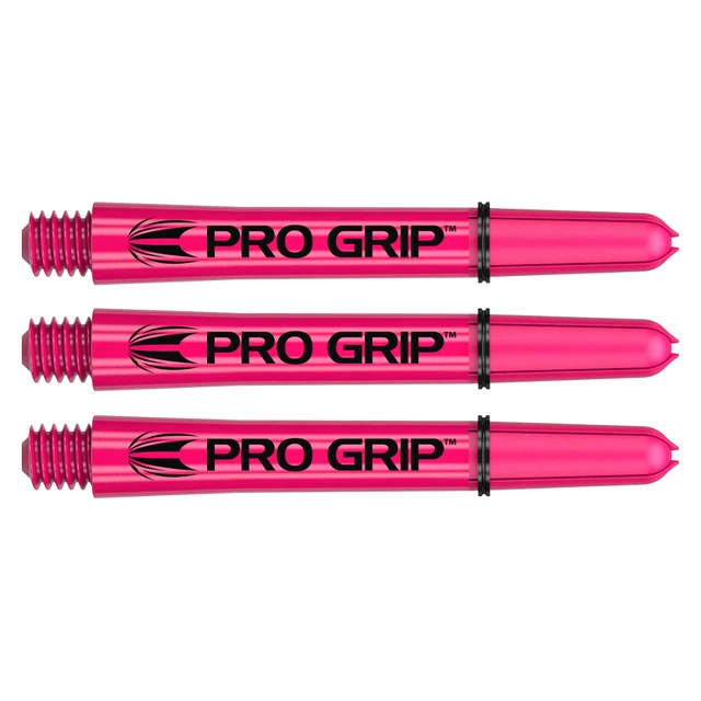 thumbnail image 2 of Target Pro Grip Pink Nylon Dart Shafts Stems 2 of 13
