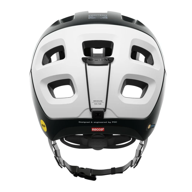 Cyklo prilba POC Tectal Race MIPS - Hydrogen White/Uranium Black