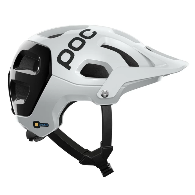 Cyklo přilba POC Tectal Race MIPS - Hydrogen White/Uranium Black