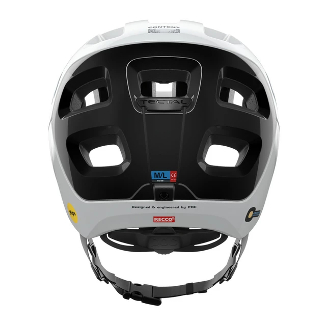 Cyklo přilba POC Tectal Race MIPS - Uranium Black/Hydrogen White Matt