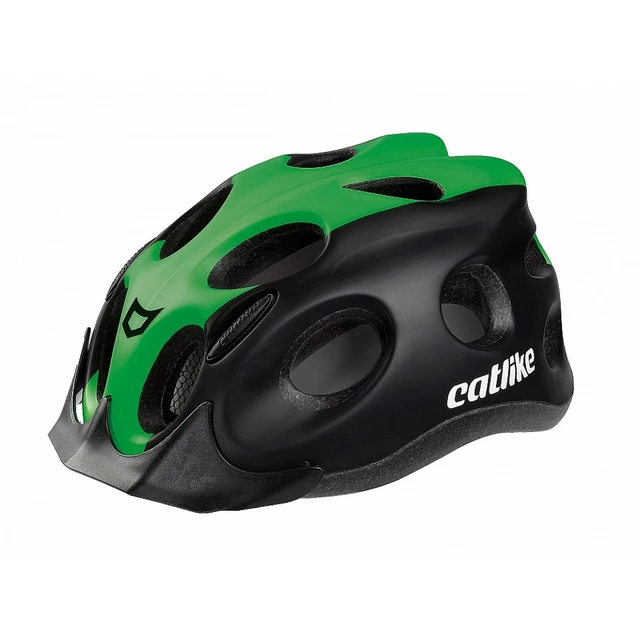 Bicycle Helmet CATLIKE Tiko - Black-Red - Black-Green