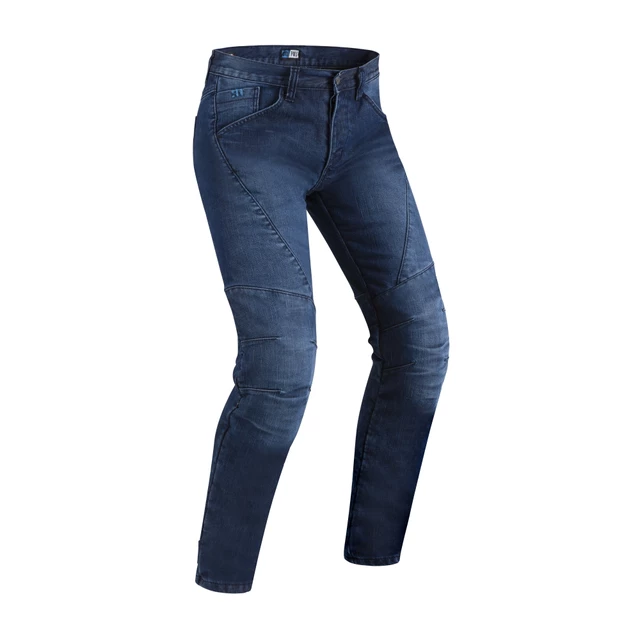 Pánské moto jeansy PMJ Titanium CE - modrá, 42 - modrá