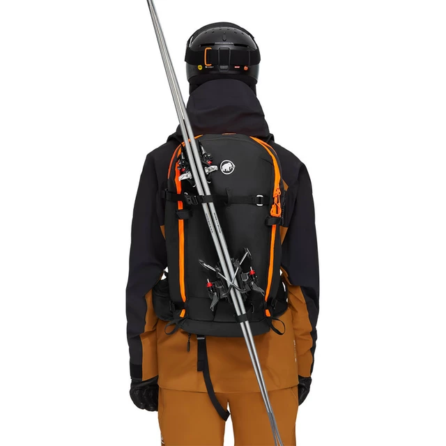 Lavínový batoh Mammut Tour 30 Removable Airbag 3.0 30l - Black