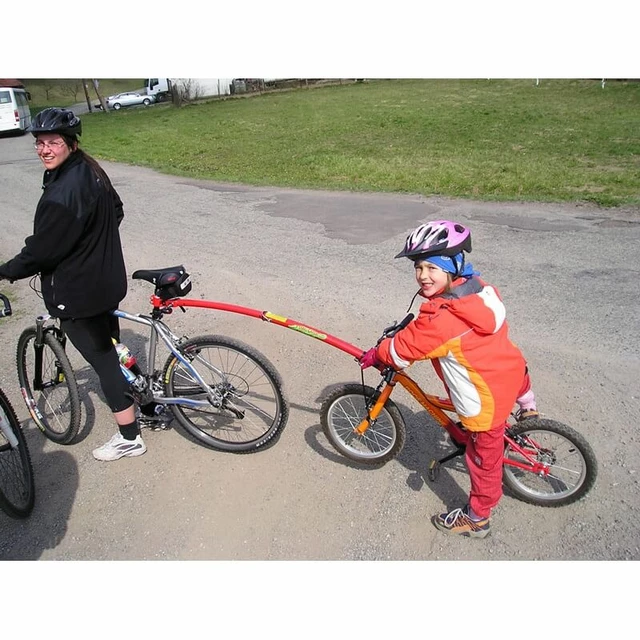 Trail Gator Tandemstange für Kinderräder, Rot, 12 - 20