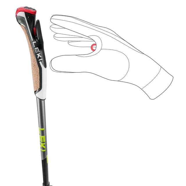 Nordic Walking hole LEKI Traveller Alu