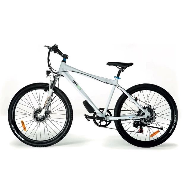 Horské elektrokolo TrybEco Terra 26" - bílá