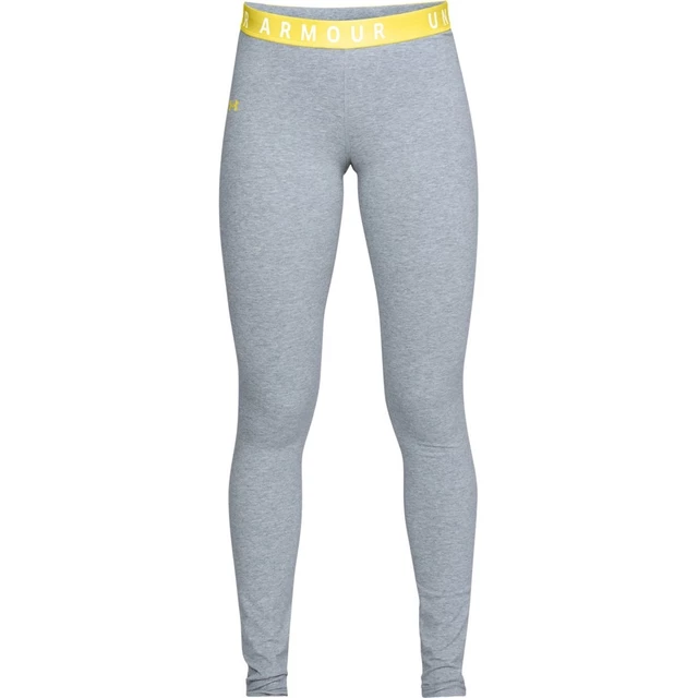 Dámske legíny Under Armour Favorites Legging - Steel Light Heather / White / Tonal - Steel Light Heather