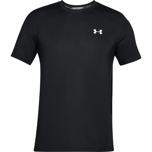 Pánske tričko Under Armour Coolswitch Run SS V3 - L - Black