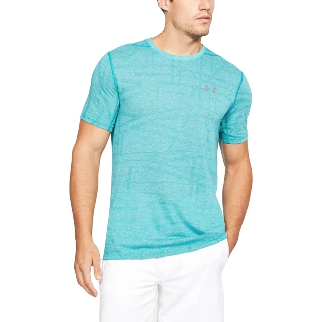 Pánske tričko Under Armour Threadborne Elite SS - Mediterranean