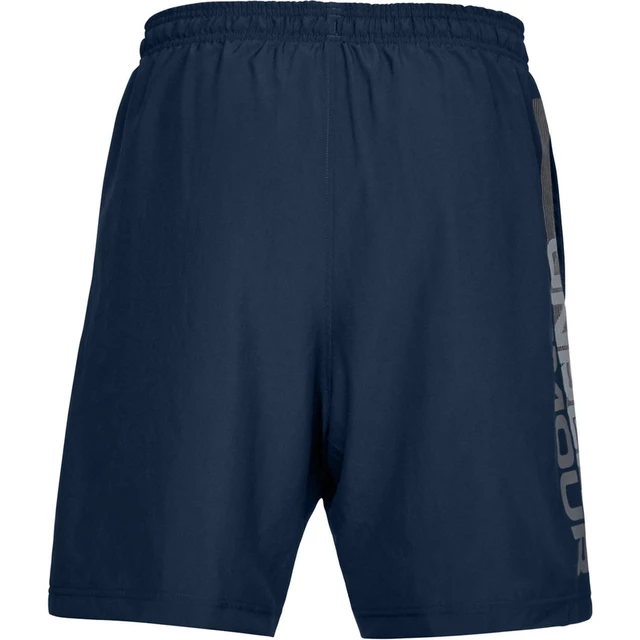 Men’s Shorts Under Armour Woven Graphic Wordmark - Royal/Steel