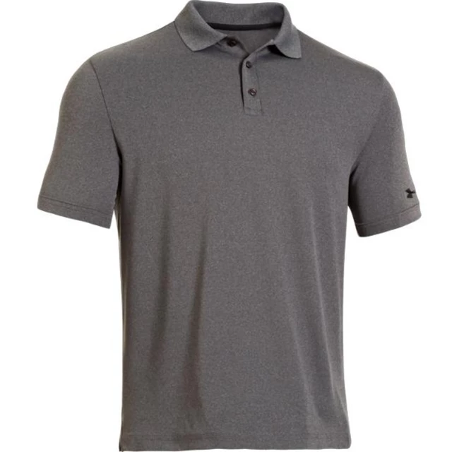 Pánske tričko Under Armour Medal Play Performance Polo - S - Carbon Heather