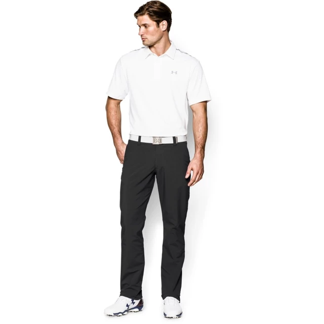 Pánske golfové nohavice Under Armour Match Play Taper Pant - Black