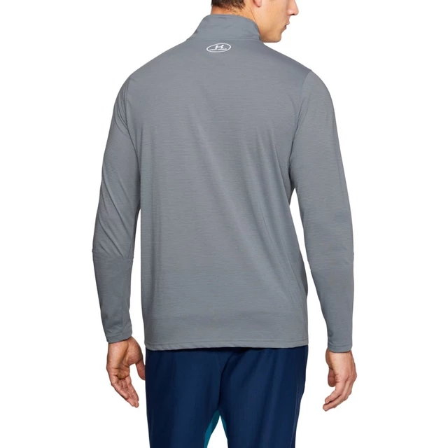 Pánska mikina Under Armour Threadborne Streaker 1/4 Zip - Steel