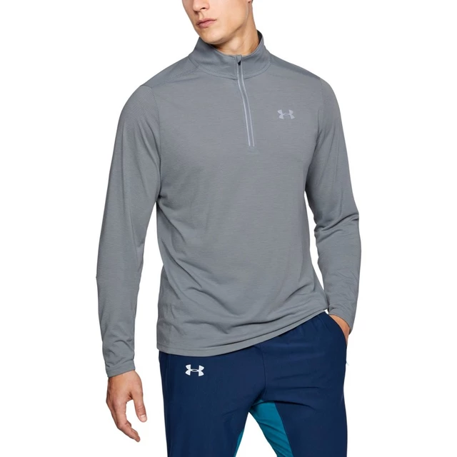 Men’s Sweatshirt Under Armour Threadborne Streaker 1/4 Zip - Steel