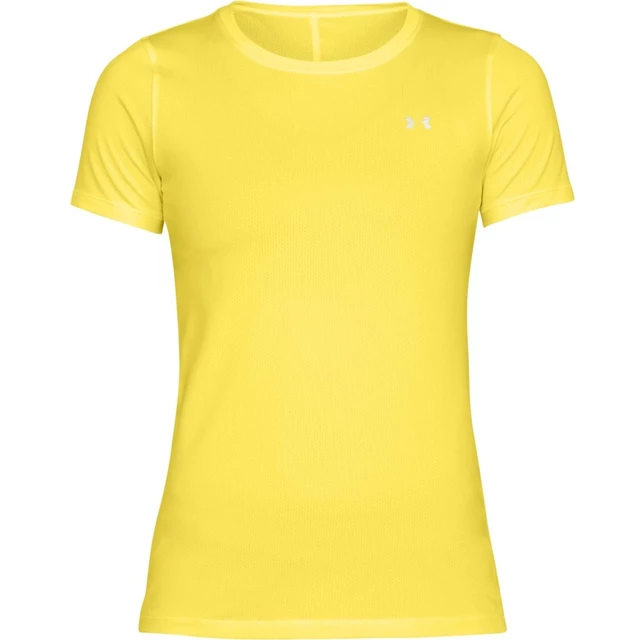 Dámske tričko Under Armour HG Armour SS - XS - Tokyo Lemon