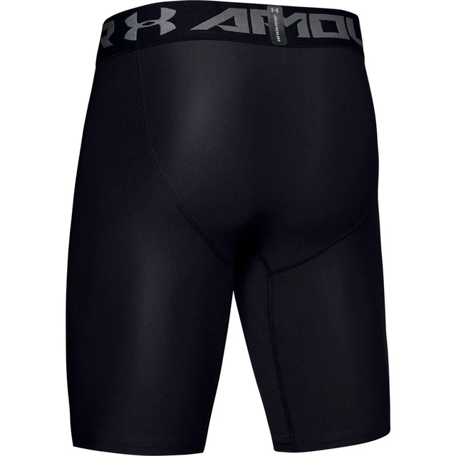 Pánske kompresné boxerky Under Armour HG Armour 2.0 Long Short - Carbon Heather /  / Black