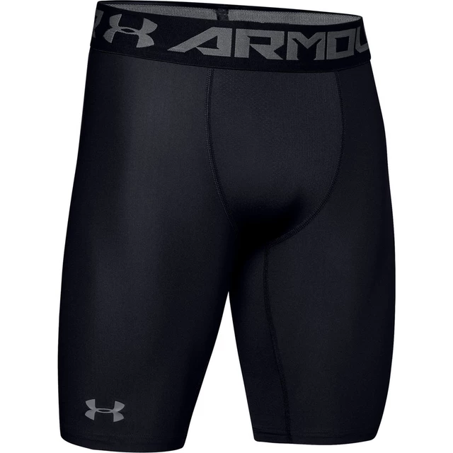 Pánske kompresné boxerky Under Armour HG Armour 2.0 Long Short - XXL - Black