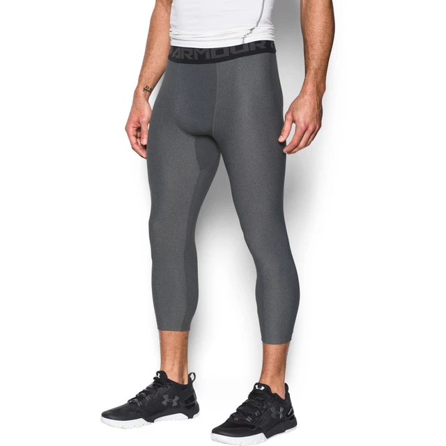 Men’s Compression Leggings Under Armour HG Armour 2.0 - Carbon Heather