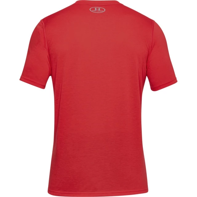 Pánske tričko Under Armour Threadborne Fitted SS - Red - Pierce