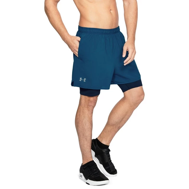 Pánske tréningové šortky Under Armour Qualifier 2-in-1 Short - XL