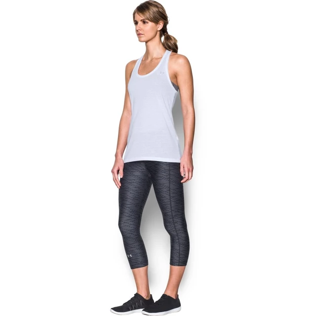 Dámske tielko Under Armour Threadborne Train Tank - White