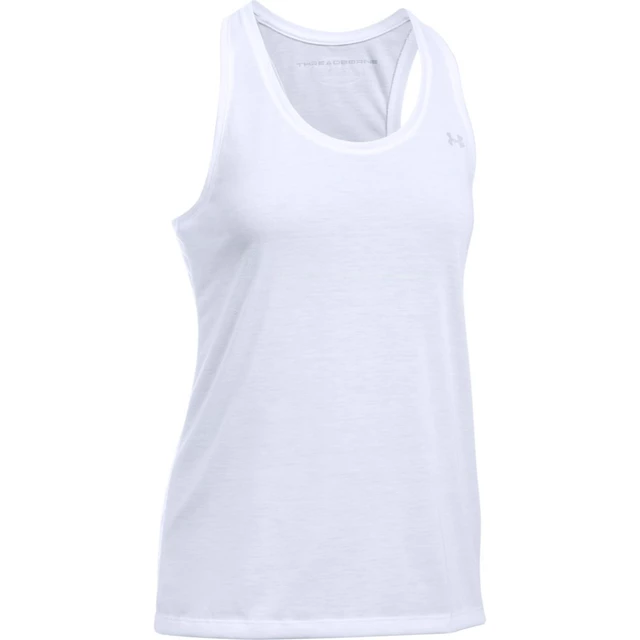 Dámske tielko Under Armour Threadborne Train Tank - M - White