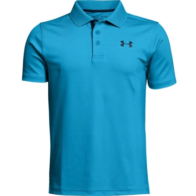 Detské tričko Under Armour Performance Polo - YL - Canoe Blue