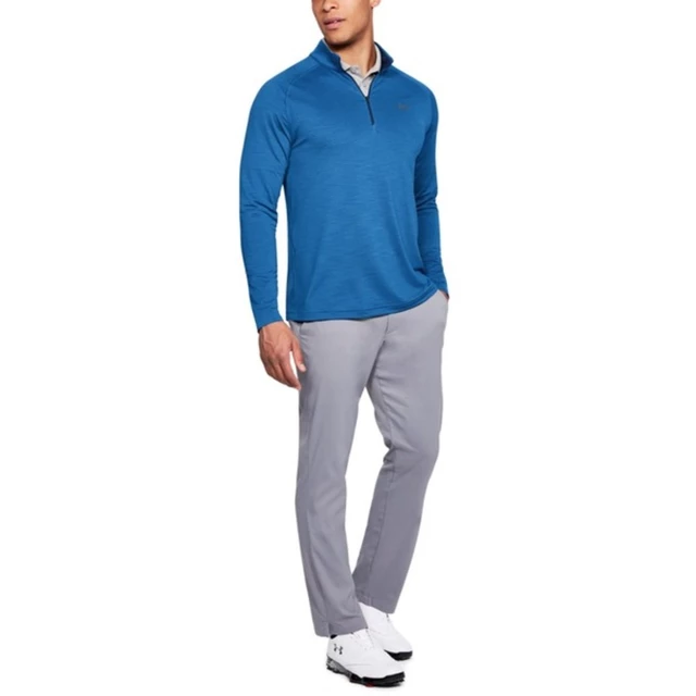 Pánske tričko Under Armour Playoff 1/4 Zip - Mediterranean