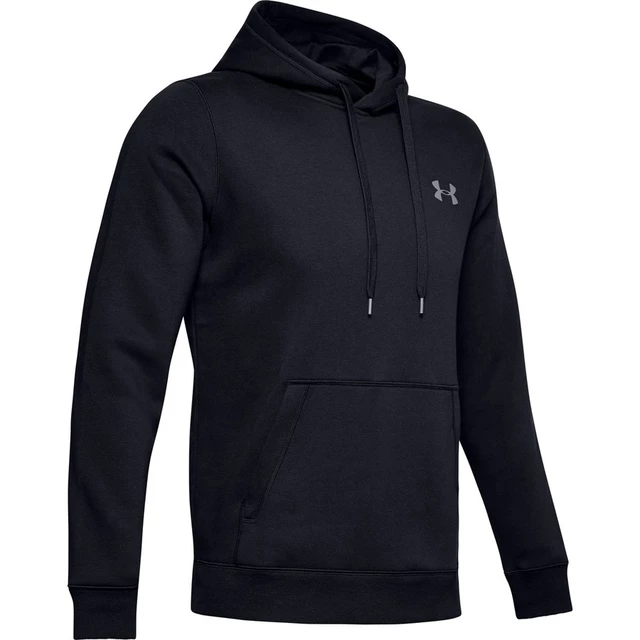 Pánska mikina Under Armour Rival Fitted Pull Over - MIDNIGHT NAVY / WHITE