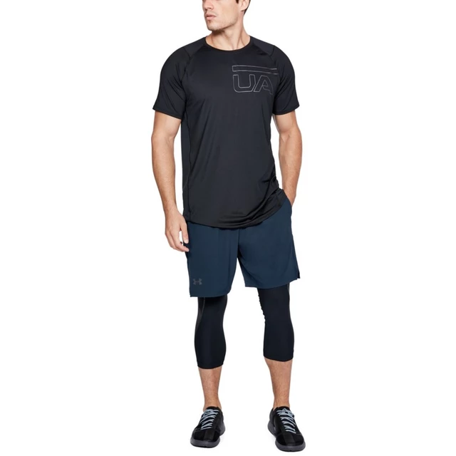 Pánske kraťasy Under Armour Cage Short - Black