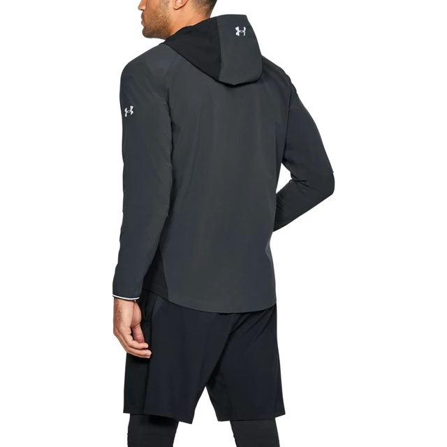 Pánská běžecká bunda Under Armour Outrun The Storm Jacket - Anthracite