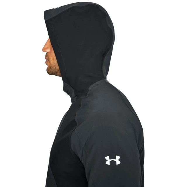 Pánská běžecká bunda Under Armour Outrun The Storm Jacket - Anthracite