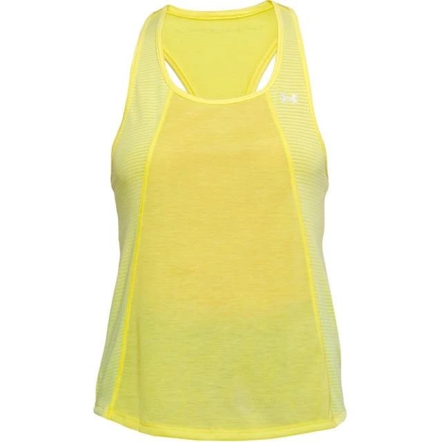 Dámské tílko Under Armour Threadborne Fashion Tank - Brilliance - Tokyo Lemon Full Heather