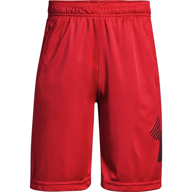 Detské kraťasy Under Armour Renegade Solid Short - Stealth Gray - Red