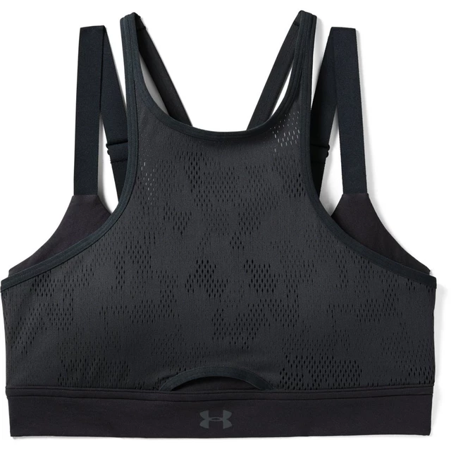 Dámska podprsenka Under Armour Vanish Mesh Mid - L - Black