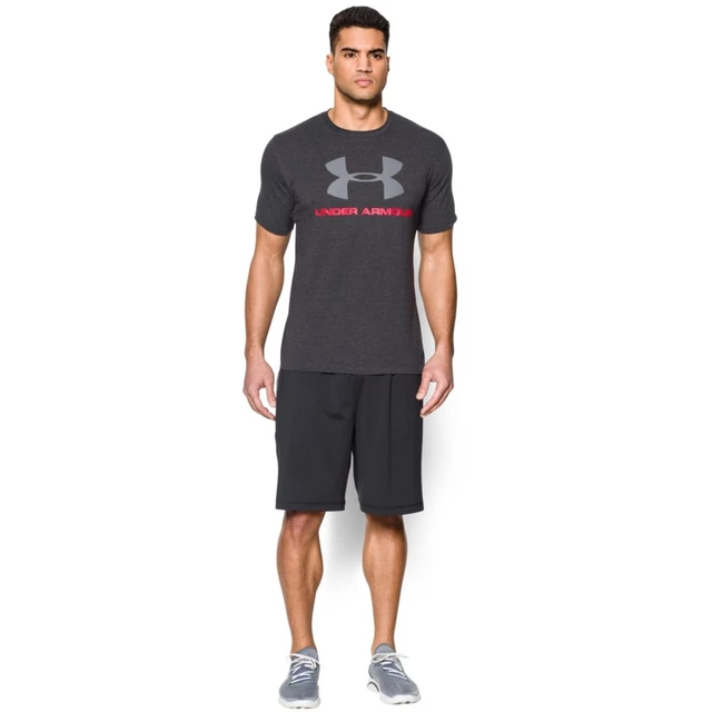 Pánské triko Under Armour CC Sportstyle Logo - True Gray Heather