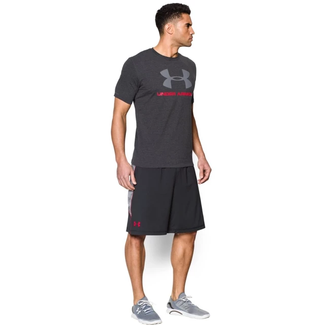 Pánské triko Under Armour CC Sportstyle Logo - True Gray Heather