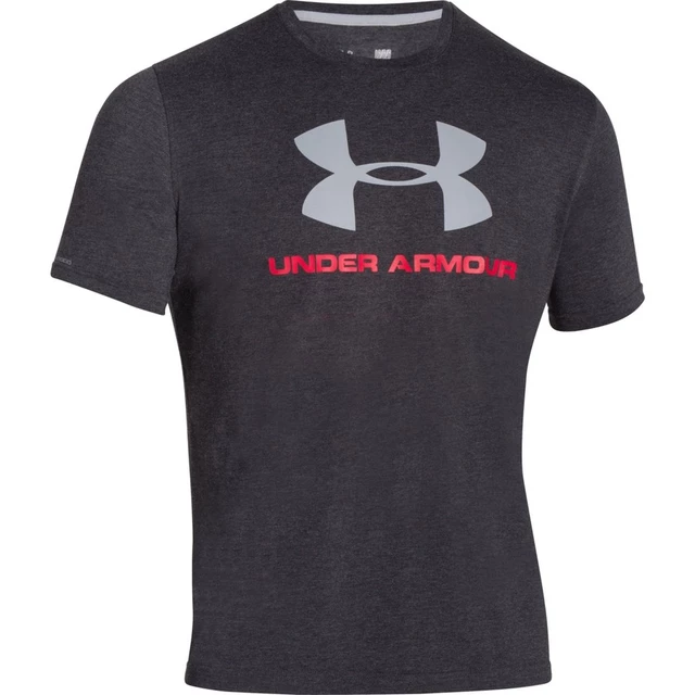 Pánske tričko Under Armour CC Sportstyle Logo - True Gray Heather