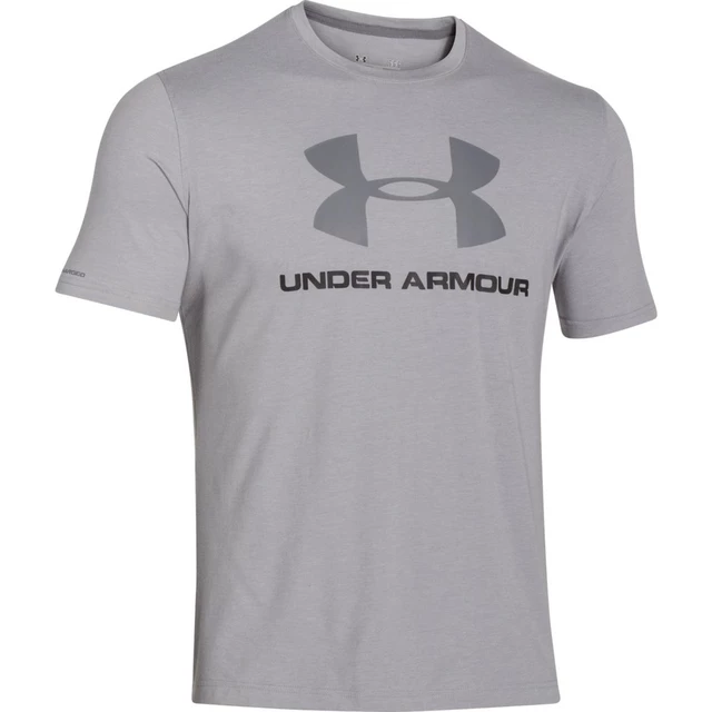 Pánské triko Under Armour CC Sportstyle Logo - True Gray Heather